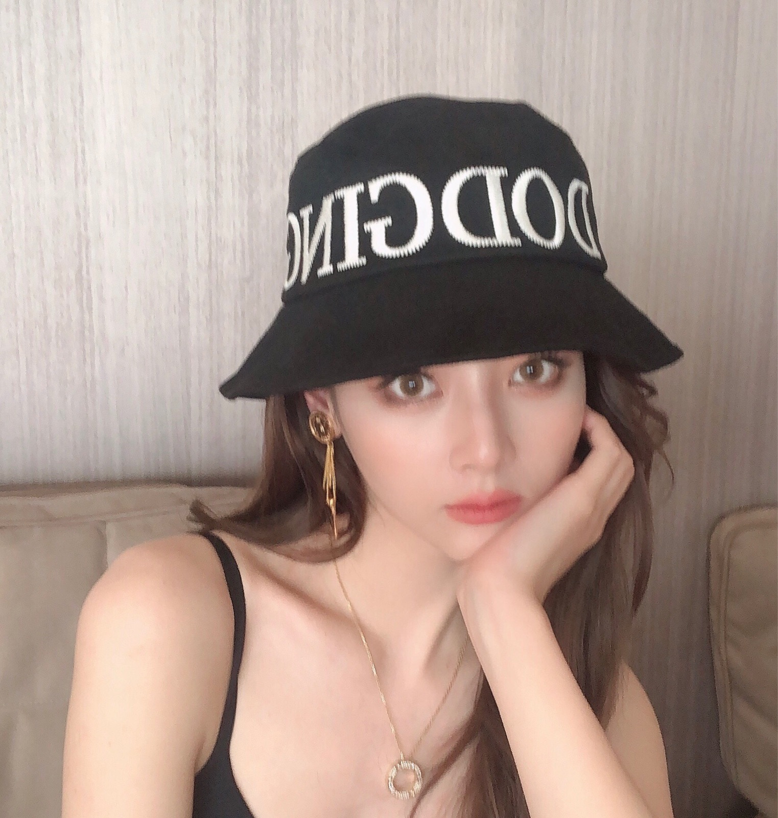New fashionable letter fisherman hats for Japanese summer, versatile basin hats for men and women, sun hats, and casual hats detail image 4