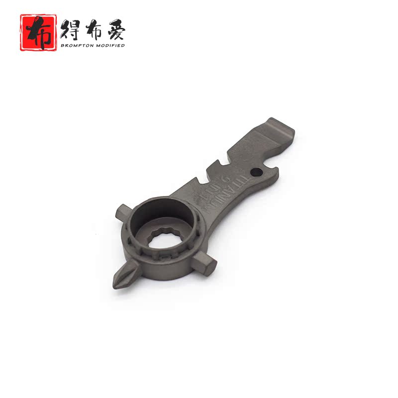 (Budbu love) Small cloth folding auto parts 9 in 1 tool bicycle multi-function repair tool