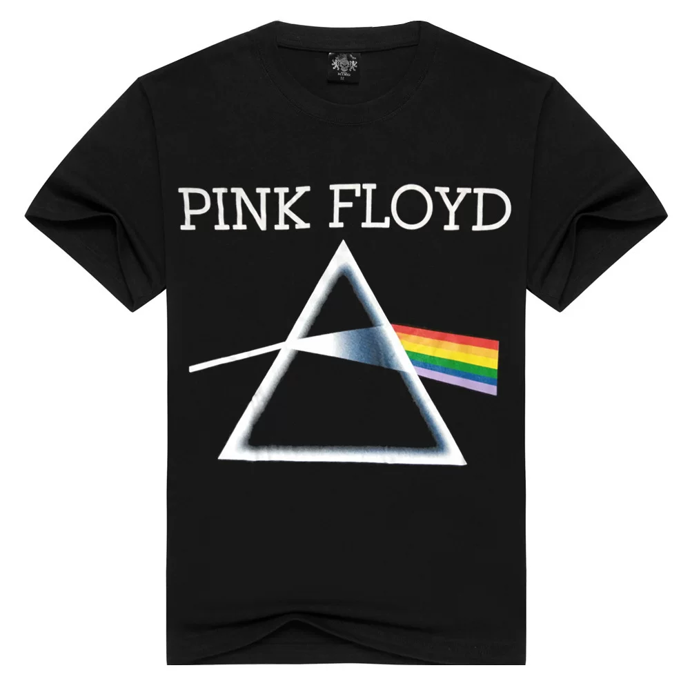 Британская авангардная рок-группа Pink Floyd футболка с короткими рукавами, мужская рок-футболка