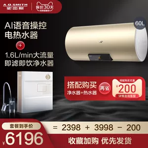 AO Smith Smart Electric Watereeverter 60 -Liter E60VTP+Smart Kitchen Anti -Pentration Direct Drink Water Pumentier