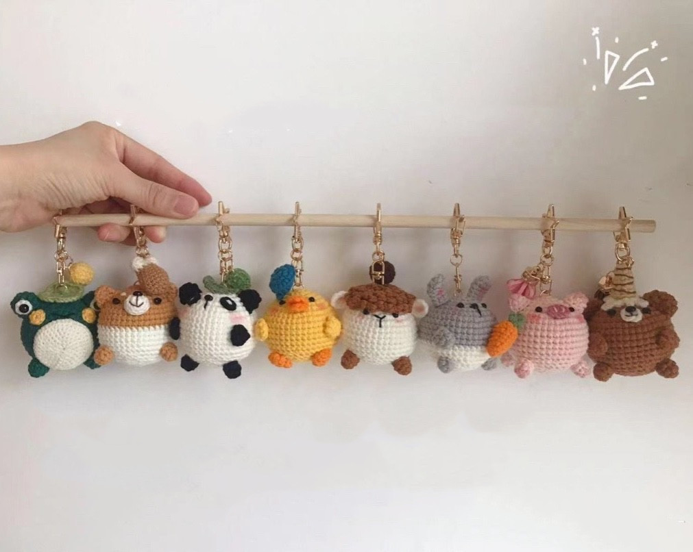 Handmade DIY crochet doll 470 fat into a ball Chinese electronic graphic tutorial cute baby doll popular recommendation