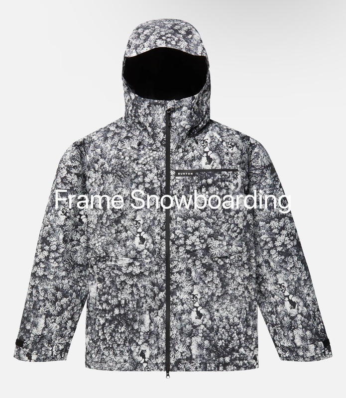 22/23 Burton Ski Wear Goes Tex2L Waterproof Top Men's Tops Jacket Pillowline