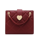 Красная сумка через плечо для невесты, цепь, демисезонная вместительная и большая сумка на одно плечо, 2020, популярно в интернете