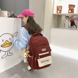 Школьный рюкзак, вместительная и большая брендовая сумка через плечо, в корейском стиле, коллекция 2022, для средней школы