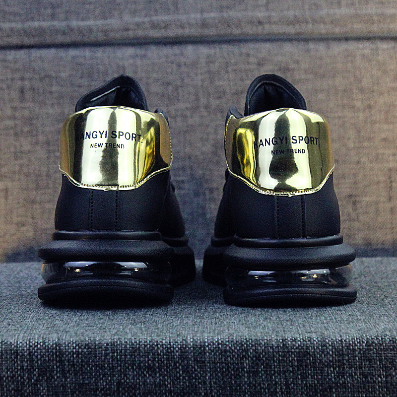 Air cushion small white shoes women shake sound net red tide brand sneakers height casual women's shoes Korean version of Joker lovers shoes