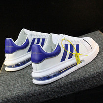 Air cushion shoes womens net red breathable 100 hitch for Korean version sneakers lovers Heightening Little White Shoes Womens Summer New Wave Shoes