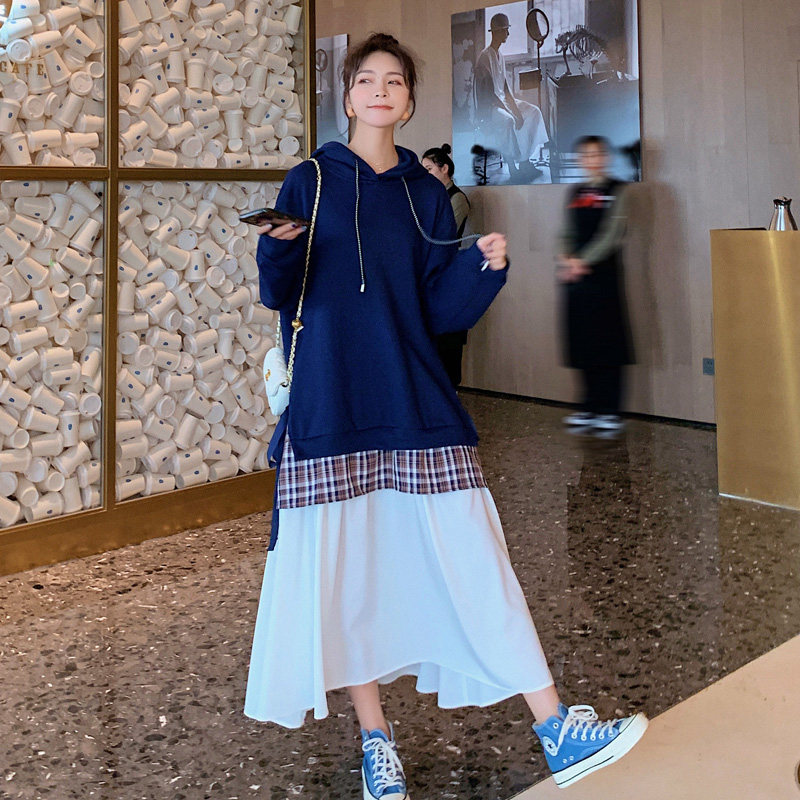 Pregnant women dress dress Superior Spring Fall 2022 Fall Fall Fall Two sets of dress