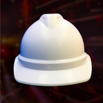 Guangxi Nanning National Standard Construction Site Helmet Helmet White Breathable Comfort Construction Protection Thickening Customized Printing