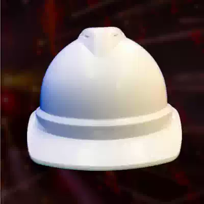 Guangxi Nanning high quality national standard site safety helmet helmet white breathable comfortable protection thick custom printing