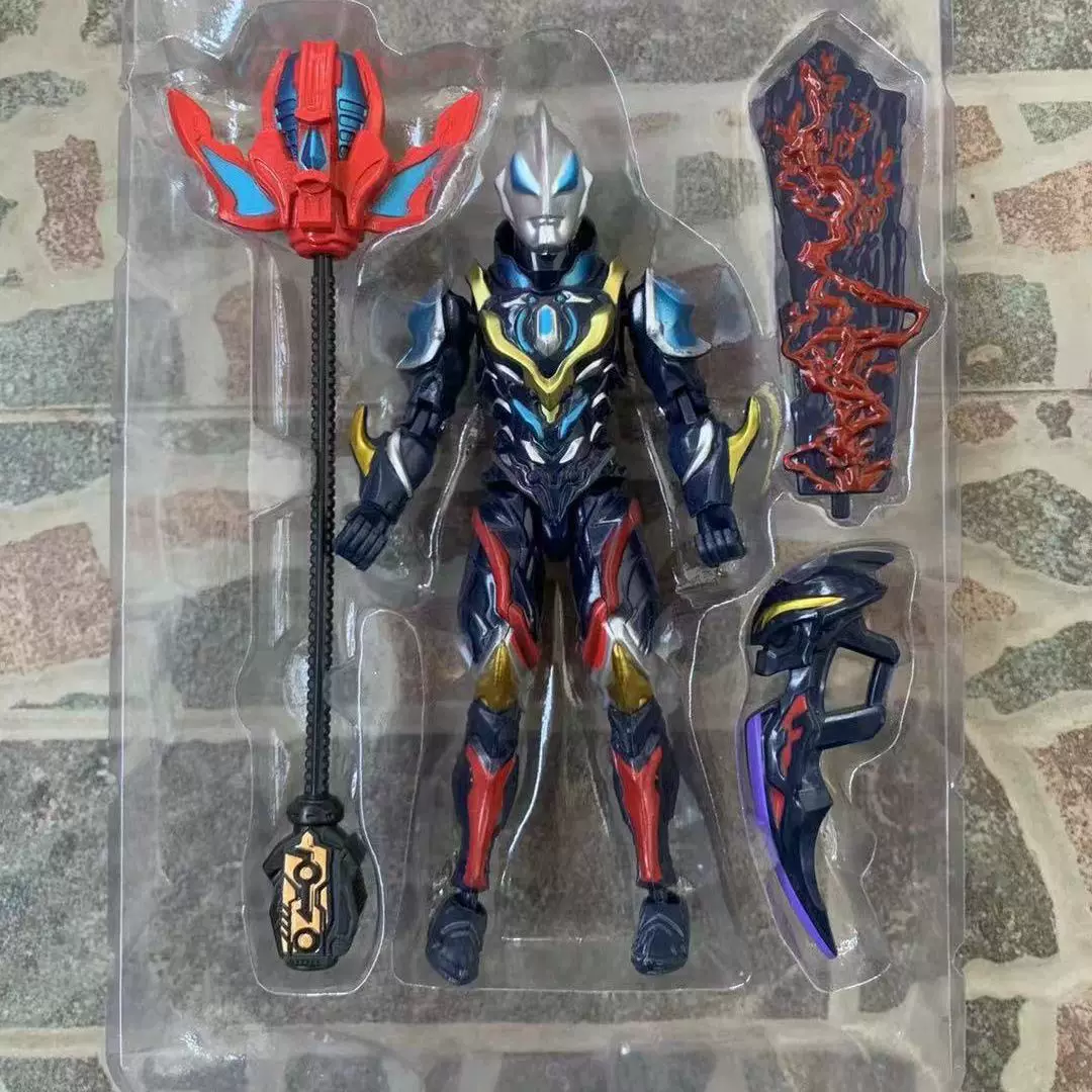 SHF Golzan Superman сражается с монстрами, сверхдревний Golzan подвижная модель фигурки игрушка