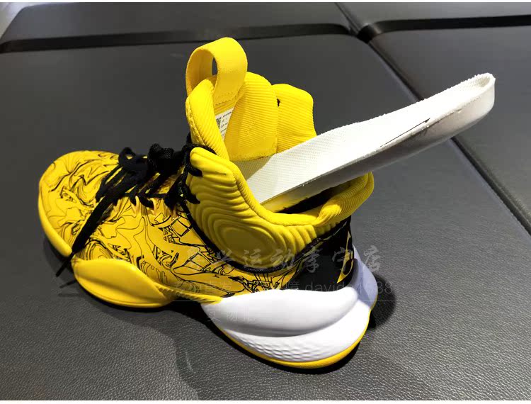 Giày bóng rổ Li Ning nam cao 2019 không khí mới đột kích 6 đám mây chống sốc chống mòn giày thể thao chống trượt ABAP025 - Giày bóng rổ giày bóng rổ nam