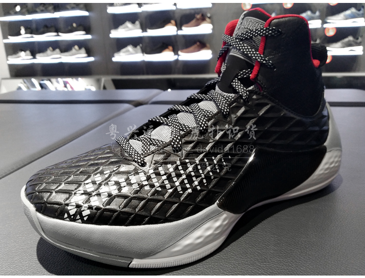 Giày bóng rổ nam Li Ning 2018 bóng ma chống sốc hấp thụ giày chống trượt chống giày ABAN019 sneaker nam