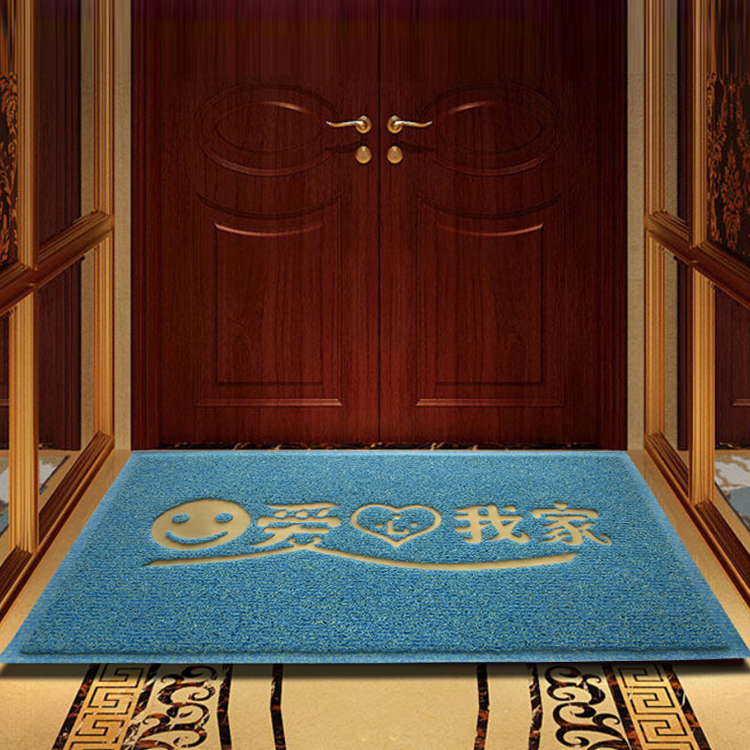 Nhập door mat dây vòng cửa mat thảm lối vào nhà hội trường chào đón để nhập và thoát ra an toàn sàn nhà mat tùy chỉnh