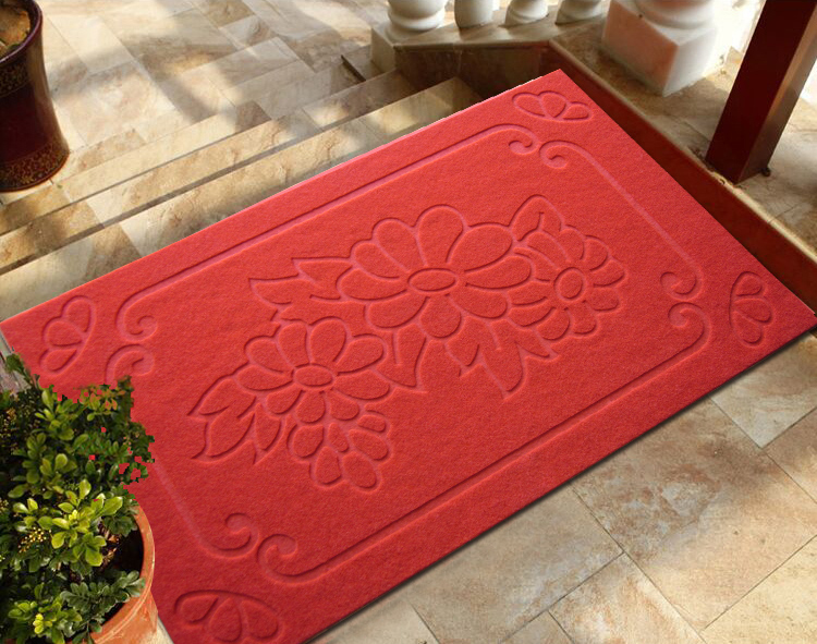 Đặc biệt chống trơn trượt PVC thảm cửa nhà tấm thảm chùi chân nhà thảm cửa mat thảm 80.120 Cengceng - Thảm thảm trải ghế