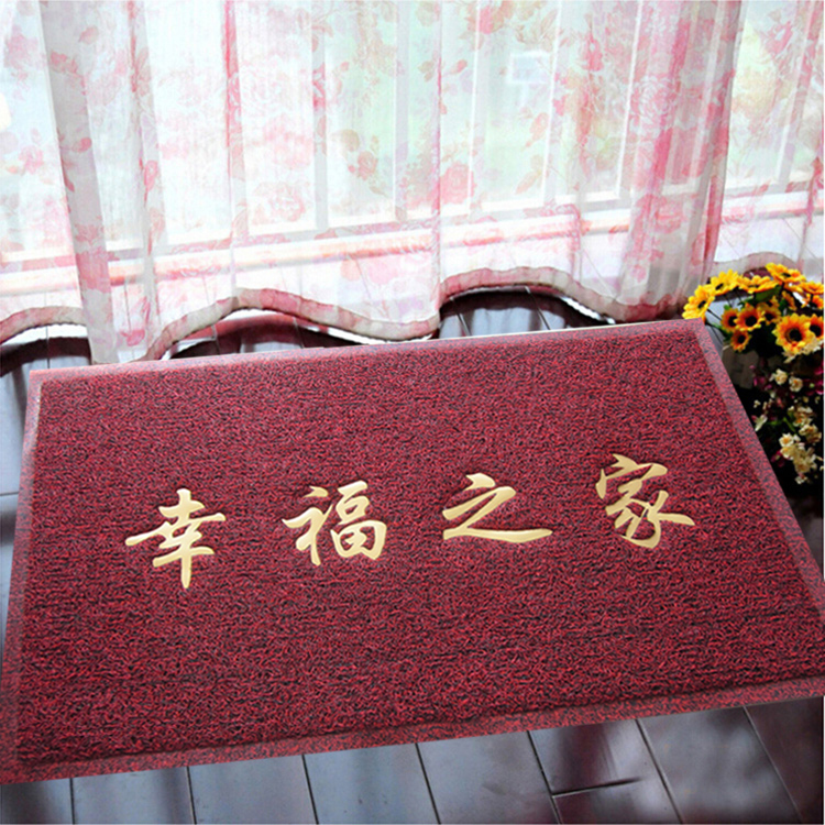 Nhập door mat dây vòng cửa mat thảm lối vào nhà hội trường chào đón để nhập và thoát ra an toàn sàn nhà mat tùy chỉnh