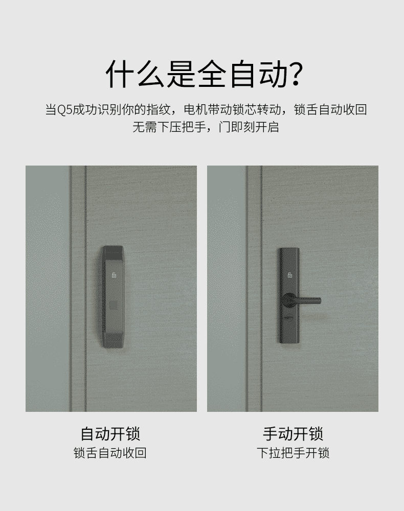 2019红点设计大奖 德施曼 Q5 高端全自动 智能指纹锁 图4