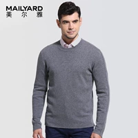 MAILYARD Meliya áo len nam giới len tinh khiết kinh doanh bình thường của nam giới áo len cao cổ 140 shop quần áo nam