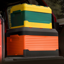 Car trunk containing box folded storage multifunction in-car rear case on-board supplies Large full set material finishing box