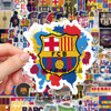 100 Stickers of the Five Major League Team Logos, High-Quality Barcelona Team Logo Stickers, Messi Merchandise, Decorative Waterproof Stickers