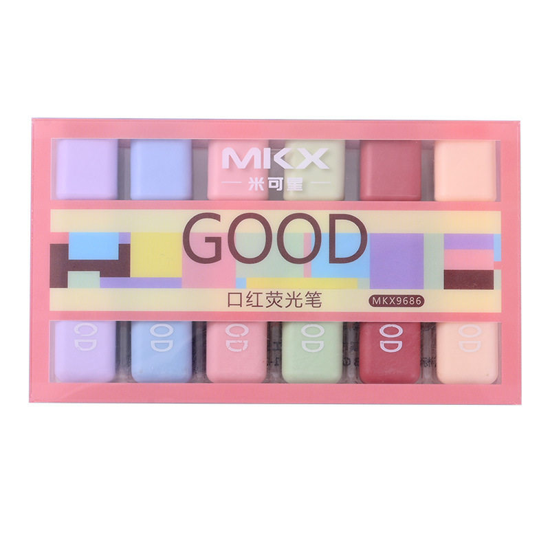 Creative Large-Capacity Highlighter Pen, Colorful Marker Pen for Students to Highlight Key Points and Take Notes, Eye-Protecting Marker Pen Stationery