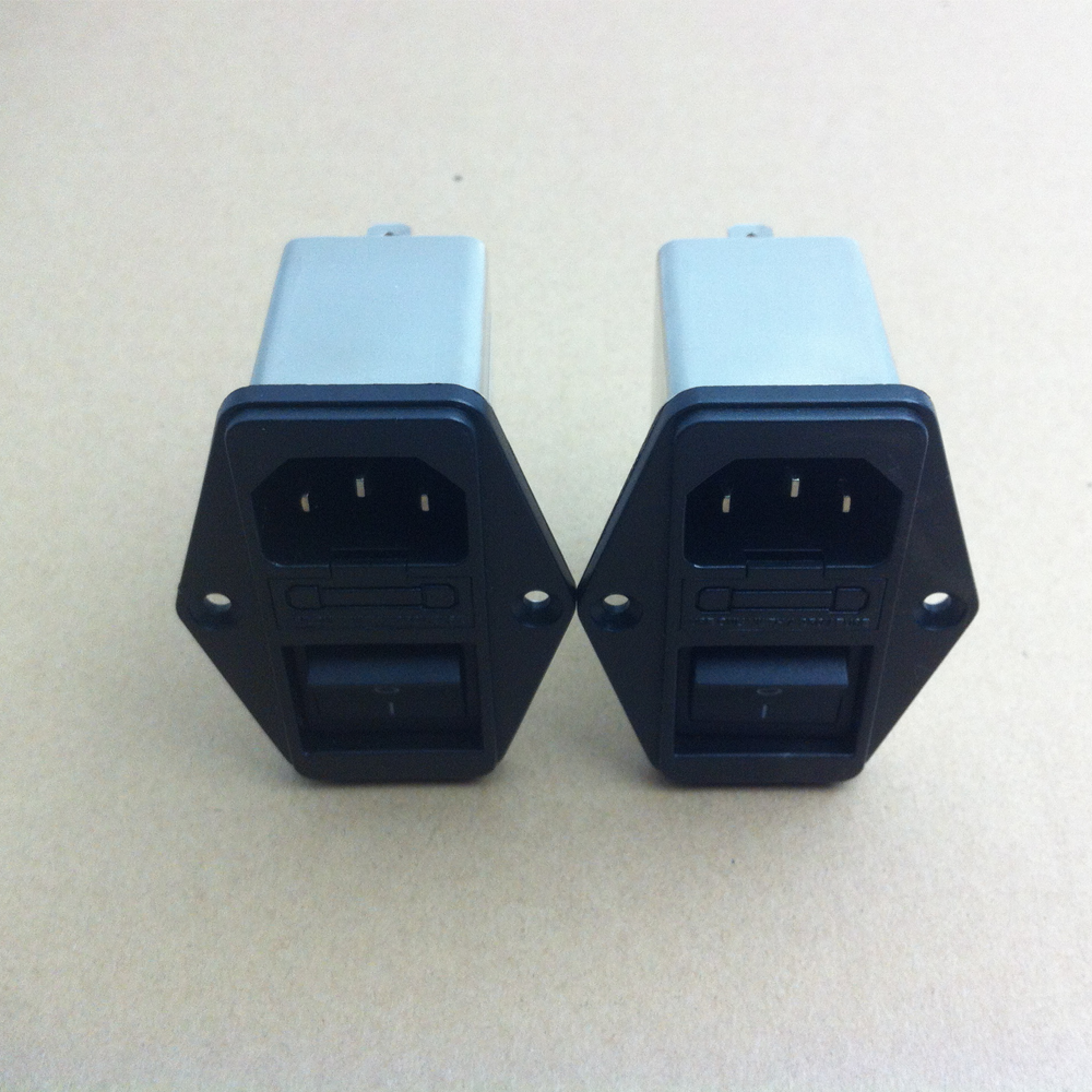 Taiwan OMNICOM Power Filter Socket Safety Switch CW2B-10-T(003) CW2C-6A-T