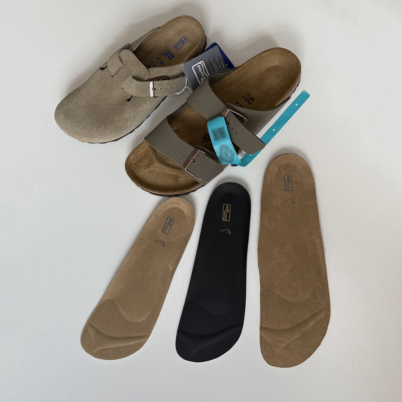 Suitable for Birkenstock Birkenstock Shoes to Solve the Problem of One Size Too Large, Change the Size, Prevent Calluses, Insoles for Barefoot Wear Suitable for Birkenstock Birkenstock Shoes to Solve the Problem of One Size Too Large, Change the Size, Prevent Calluses, Insoles for Barefoot Wear