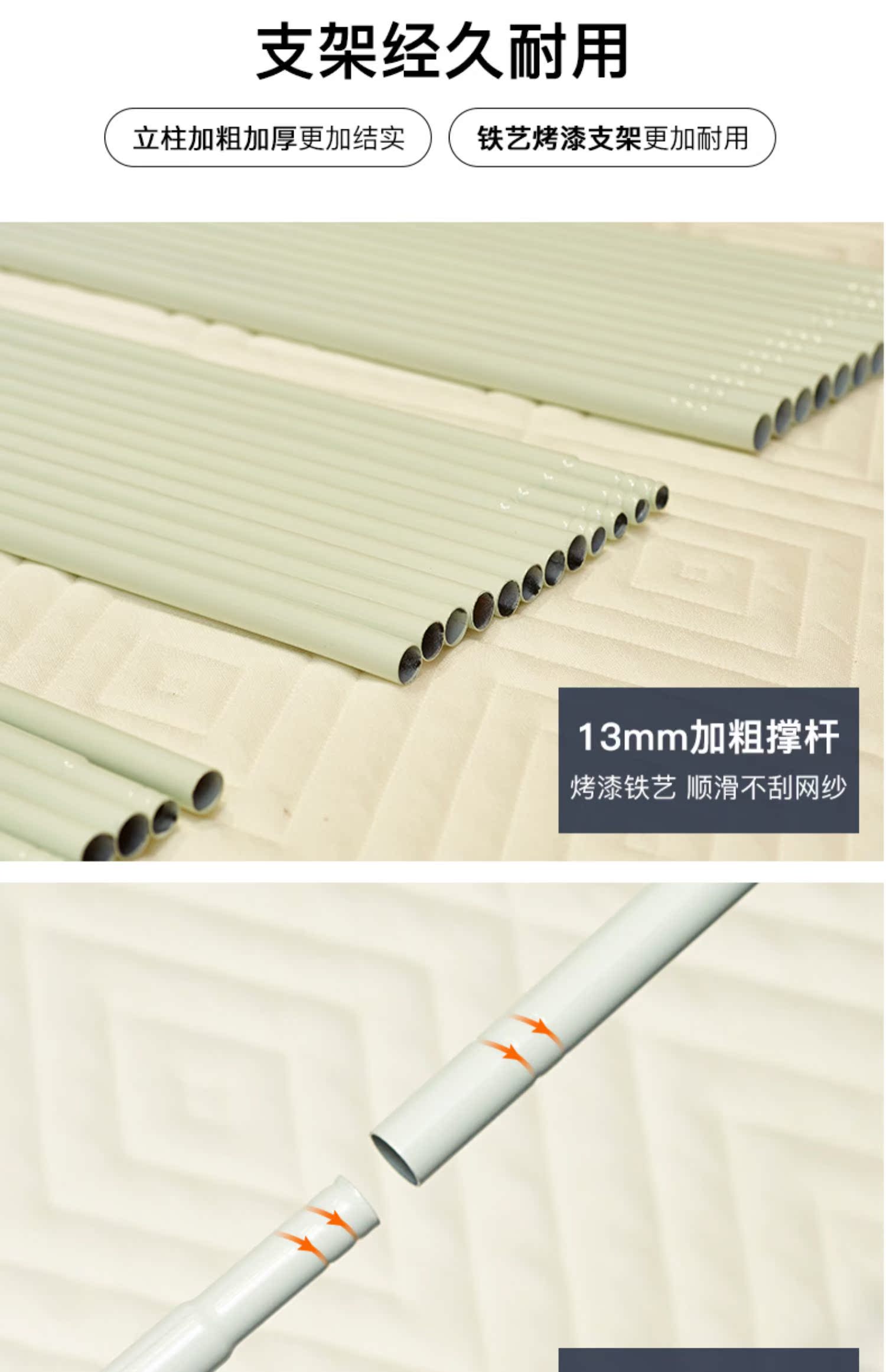 Giường đôi lưới dây kéo yurt giường 1.8m 1.5m hộ gia đình ba cửa kiểu đăng quang đáy vuông đầu chống thả - Lưới chống muỗi mẫu màn ngủ đẹp