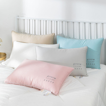 Cotton pillow core class A maternal and infant grade 60 tribute satin cotton pillow soft sleeping special pillow help sleep single double