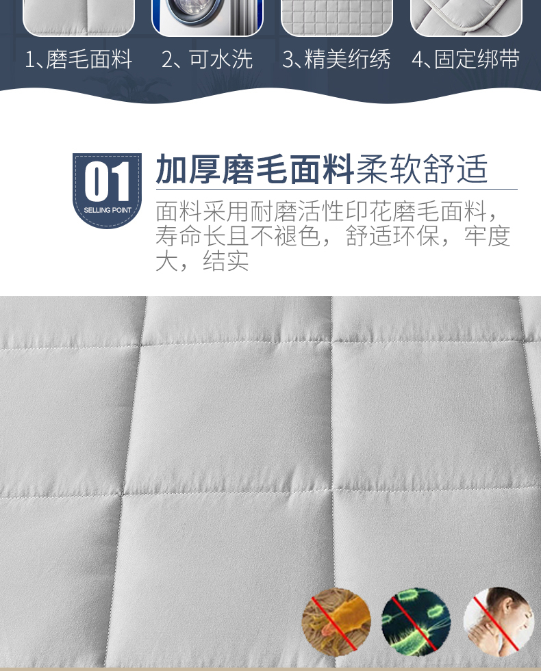 Giường 褥 nệm ngủ đệm 1,5m giường đôi 1,8 m pad là ký túc xá sinh viên 1,2 nhíp giường nệm cao su non giá rẻ