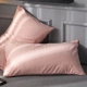 Jinxi Road cotton gối cặp bông gối người lớn gia đình phong cách Nhật Bản tinh khiết màu sắc gối lõi bộ gối ôm cao su non