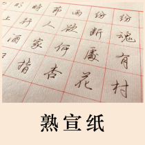 Ink and wash book Lanting Jian Xuan paper ink and wash gentleman strongly recommend pen writing familiar rice paper 40 pieces a pack