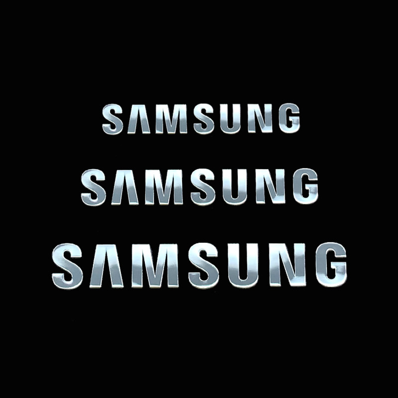 [USD 4.52] samsung logo metal stickers Samsung logo stickers Laptop