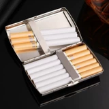 Ультратонкий портативный медный портсигар, креативная металлическая коробка