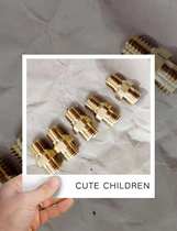 Foam foam glue gun universal new threaded copper gun head can be equipped with special joints(shoot 5 heads)