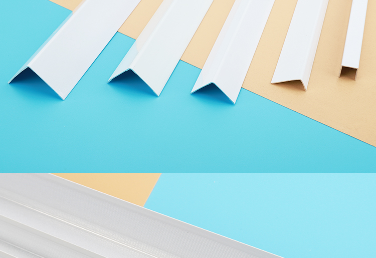 铝合金白色阳角收边条瓷砖护角包边条护墙角L型瓷白墙角转角U型条详情6