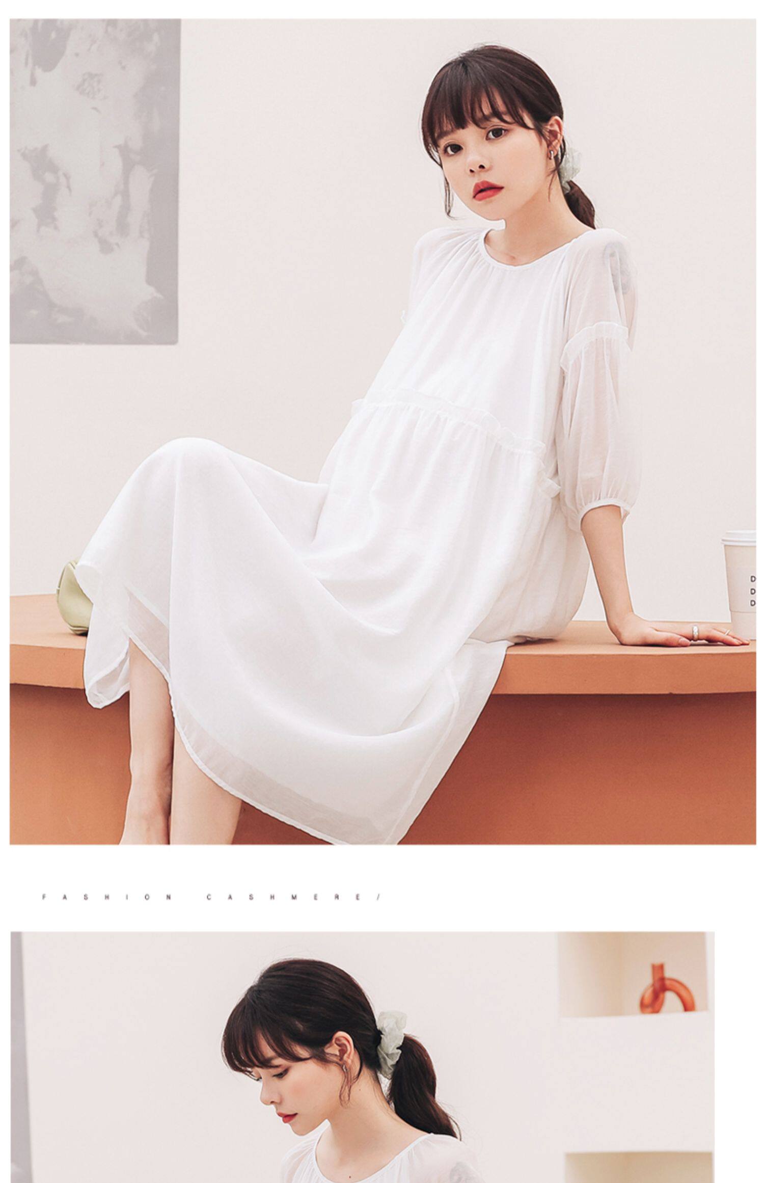 Платье для беременных 孕妇连衣裙夏季中长款高级感网红款上衣孕妇裙子夏薄款孕妇装夏装