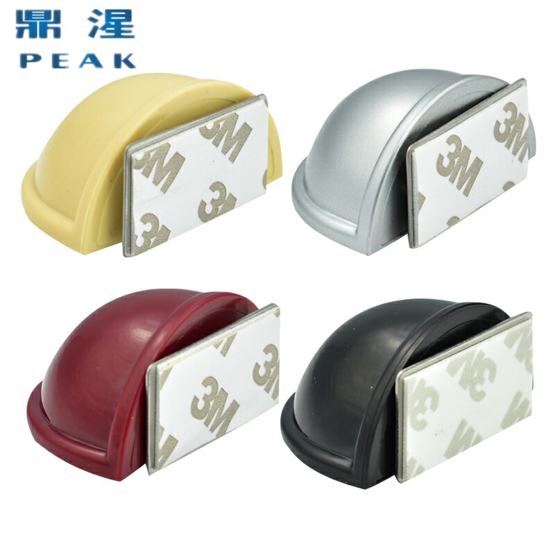 Tripod-free perforated suction mini door suction glass door Anti-collision suction door stopper strong magnetic suction door blocking wardrobe door suction without hole