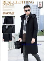 2021 Winter New Q H mens casual off-load down jacket 90% coat M 216 semi-finished leather