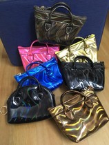 Creative PVC electric light dazzling color mini handbag Coin purse card bag key bag keychain pendant pendant