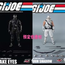 3AThreezero X Hasbro 3Z0215 1 6 Special Forces Snake Eyes Snake Eyes White Ghost