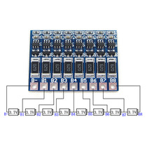 8S29 6V lithium battery polymer battery balanced plate 8 strings 33 6V18650 lithium battery balanced functional board