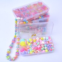 Kindergarten rewards little girl activities with hand gift girls handmade DIY puzzle beads Elementary School gifts