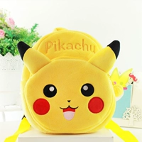 Pikachu túi mẫu giáo trẻ em 1-3 tuổi sang trọng ba lô hoạt hình dễ thương chăm sóc trẻ nhập học túi nhỏ - Túi bé / Ba lô / Hành lý balo cho bé gái