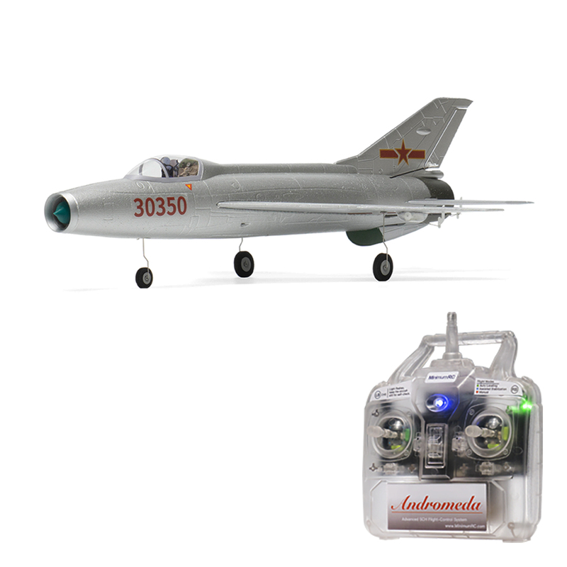 Minimumrc Chengdu J-7 30mm Brushless Ducted Four-Channel Jet Engine Fixed-Wing Model Aircraft