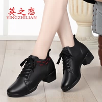 Черная ланна кожа (4,5 см каблука)