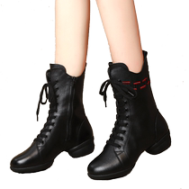 English Love Spring New Square Dance Boots Dance Shoes Womens Square Dance Shoes Dancing Shoes Soft Bottom Water Soldiers Dance Shoes