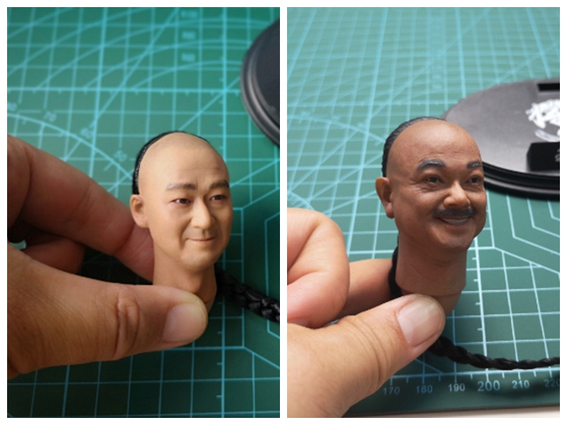 In Stock 1/6 Scale He Zhongtang (He Shun) and Ji Xiaolan (Ji Xiaolan) Zhang Guoli (Zhang Guoli) Qing Dynasty Head Sculpt with Braided Hair and Hair Transplant for Ancient Times In Stock 1/6 Scale He Zhongtang (He Shun) and Ji Xiaolan (Ji Xiaolan) Zhang Guoli (Zhang Guoli) Qing Dynasty Head Sculpt with Braided Hair and Hair Transplant for Ancient Times