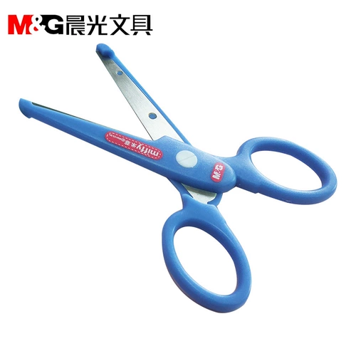 Белые настольные детские милые розовые красные мультяшные ножницы