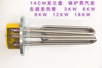 Jiangxin Jiaxian Lucheng Jiangxin electric heating steam generator heating pipe Flange threaded heating pipe Boiler accessories