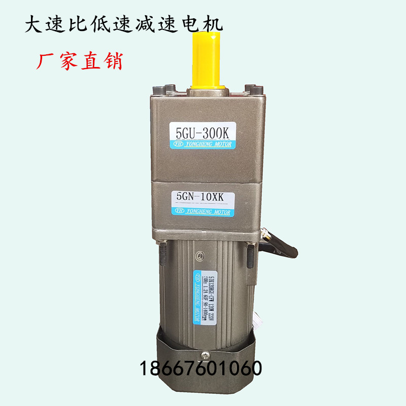 Low rotation motor 40W60W90120W140W dual gearbox gearbox gearbox speed ratio of 220v300k-10000kk